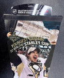 Pittsburgh Penguins 2009 Stanley Cup Sidney Crosby Youngest Captain NHL Pennant