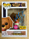 Maria Bakalova Signed Marvel Flocked GOTG Cosmo Funko Pop! #1207 With JSA COA