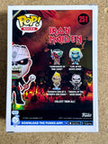 Bruce Dickinson Signed Iron Maiden Eddie Funko Pop! Rocks #251 With JSA COA