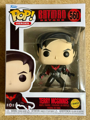 Funko Pop! DC Heroes Terry McGinnis Unmasked Chase #560 Batman Beyond 2025