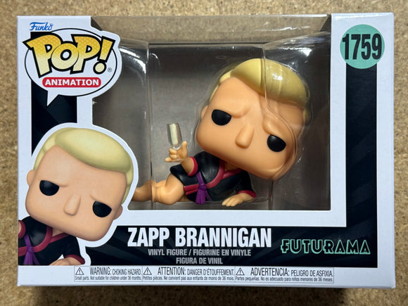 Funko Pop! Animation Zapp Brannigan #1759 Futurama Season Four 2024