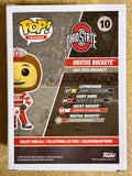 LB Ryan Shazier Signed Ohio State Buckeye Mascot Funko Pop! #10 With JSA COA