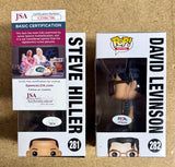 Will Smith (Steve Hiller) & Jeff Goldblum (David Levinson) Signed Independence Day Funko Pop! JSA & PSA COA Set of 2