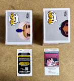 Linda Larkin & Scott Weinger Signed Disney Aladdin (Prince Ali) & Princess Jasmine Funko Pop! With JSA COA