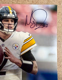 Mason Rudolph Signed Autographed NFL Pittsburgh Steelers QB 8x10 Photo JSA COA