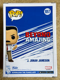 JK Simmons Signed J. Jonah Jameson Marvel Funko Pop #1057 Exclusive With JSA COA