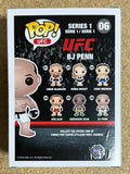 BJ Penn Signed 2X UFC HOF Champion 2016 Vaulted Funko Pop! #06 With JSA COA