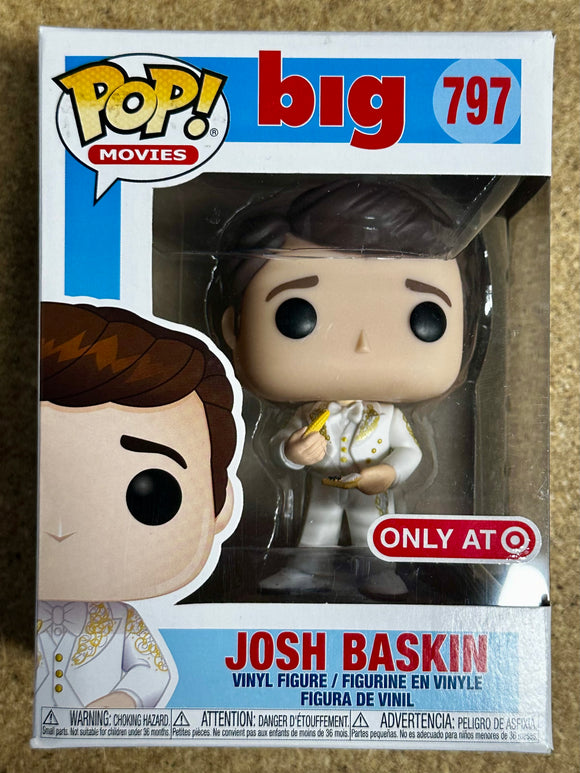 Funko Pop! Movies Josh Baskin In Tuxedo #797 BIG (1988) Vaulted 2019 Target Exclusive