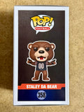 Devin Hester Signed Chicago Bears Staley Da Bear Mascot Funko Pop #358 With JSA COA