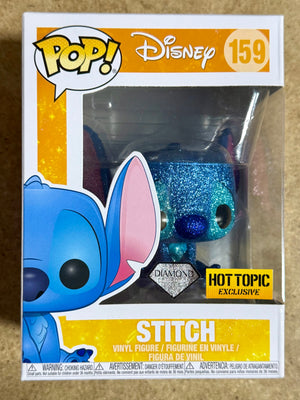 Funko Pop! Disney Diamond Stitch (Seated) #159 Lilo & Stitch 2015 HT Exclusive