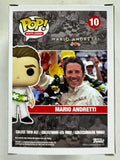 Mario Andretti Signed Formula One Sports Legend 2020 Funko Pop! #10 With JSA COA