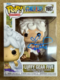 Colleen Clinkenbeard Signed Luffy Gear Five Funko Pop! #1607 One Piece JSA COA