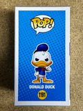 Tony Anselmo Signed Classic Donald Duck Disney Funko Pop! #1191 With OC COA