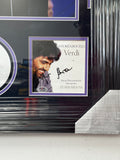 Andrea Bocelli Signed & Custom Framed Verdi CD Booklet & 8x10 Photo With PSA COA