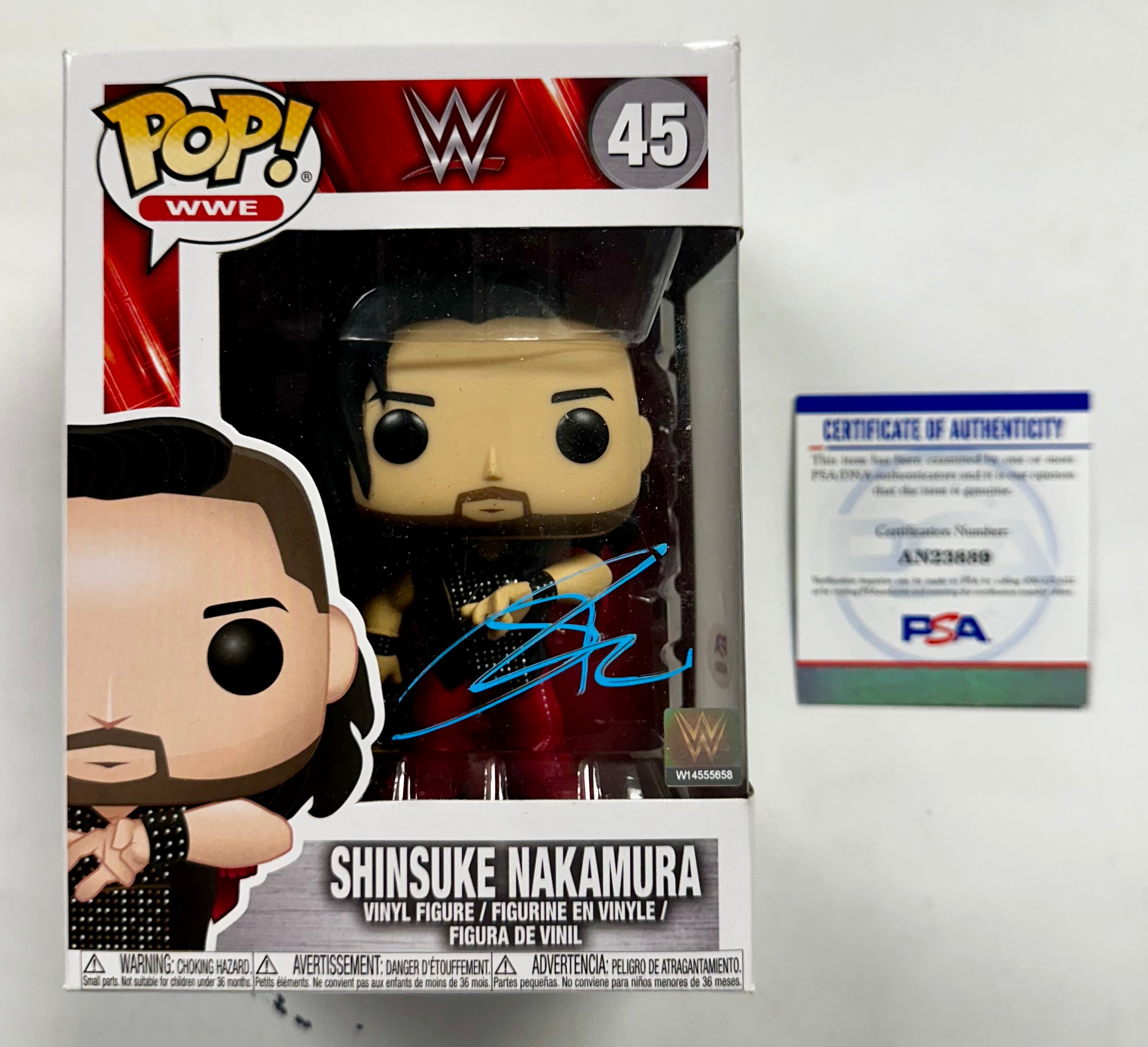 新品 Funko Pop! WWE Shinsuke Nakamura #45 ファンコ ポップ 中邑真輔