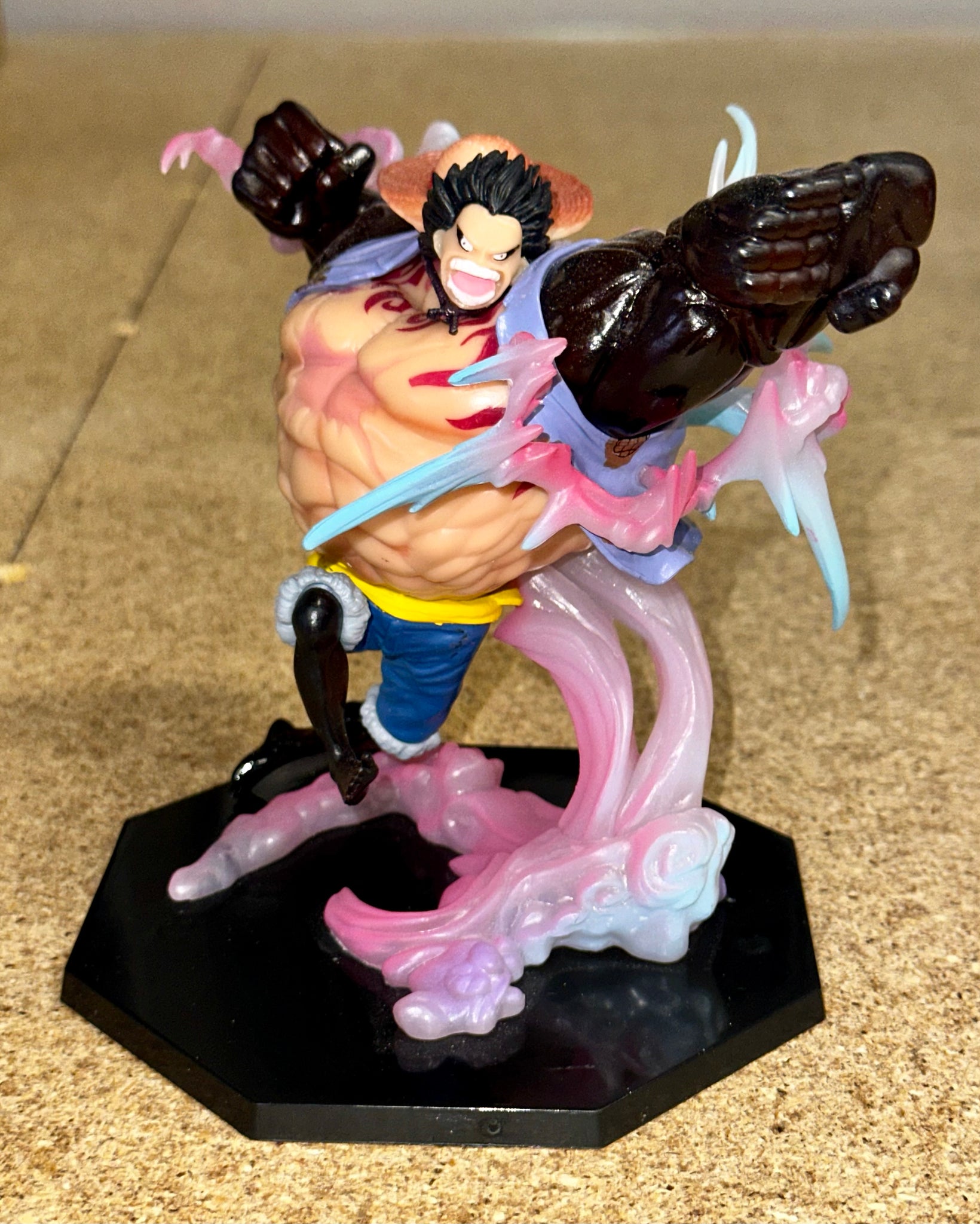megahouse luffy gear 4 Anime One Piece Monkey D. Luffy Gear 4 (Four) Battle Scene Action Pose – Mustang Comics