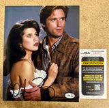 Daphne Zuniga Signed Princess Vespa Space Balls 8x10 Photo With JSA COA
