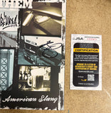 The Gaslight Anthem Complete Band Signed 2010 American Slang Vinyl With JSA COA