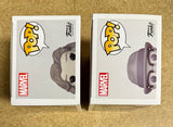 Funko Pop! Marvel 50’s (B&W) Wanda & Vision WandaVision 2021 Disney Set Of 2