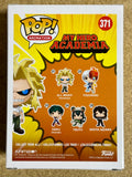 Chris Sabat Signed My Hero Academia Weakened All Might Funko Pop! #371 With JSA COA