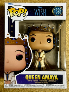 Funko Pop! Disney Queen Amaya Of Rosas #1393 Wish 2023 Angelique Cabral