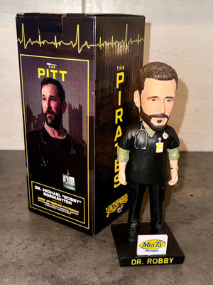 Dr. Robby SGA “The Pitt” Bobblehead Pittsburgh Pirates - 7/25/26 Yinzerpalooza HBO MAX