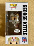 George Kittle Signed 2020 NFL San Francisco 49ers Funko Pop! #144 With JSA COA