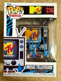 Musician Vic Fuentes Of Pierce The Veil Signed 2024 MTV Funko Pop #236 JSA COA