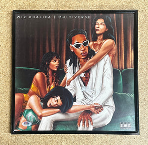 Wiz Khalifa Autographed Signed & Framed Multiverse Vinyl With PSA COA Big Daddy