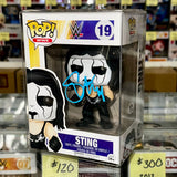 WWE Sting Signed 2016 Vaulted Funko Pop! #19 With JSA COA WCW AEW