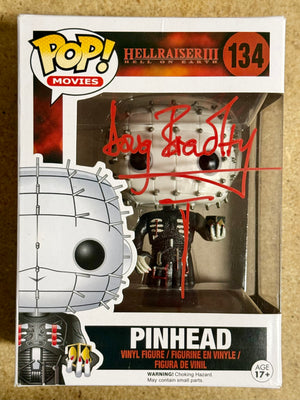 Doug Bradley Signed Hellraiser III Pinhead Vaulted Funko Pop! With COA