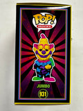 Funko Pop! Movies Black Light Jumbo #931 Killer Klowns From Outer Space 2022 Spirit Exclusive