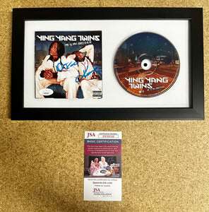 Framed & Signed Kaine Of Ying Yang Twins Me & My Brother CD Booklet With JSA COA