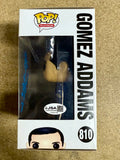 Luis Guzman Signed Gomez The Addams Family Wednesday Funko Pop! #810 With JSA COA