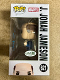 JK Simmons Signed J. Jonah Jameson Marvel Funko Pop! #621 Exclusive With JSA COA