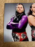 Matt & Jeff Hardy The Hardy Boyz WWE Signed Autographed 8x10 Photo With JSA COA