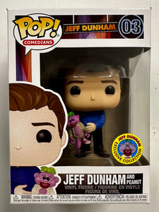 Funko Pop! Comedians Jeff Dunham & Peanut The Puppet #03 Vaulted 2020 Exclusive