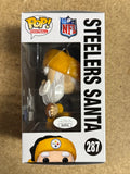 Cam Heyward Signed NFL Pittsburgh Steelers Santa Funko Pop! #287 With JSA COA