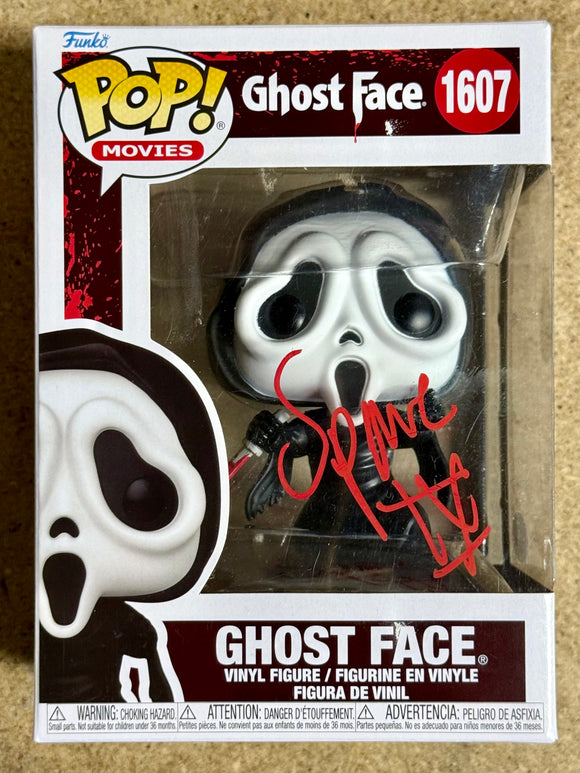 Spencer Charnas Signed Ghost Face Ice IX Kills Funko Pop! #1607 With JSA COA