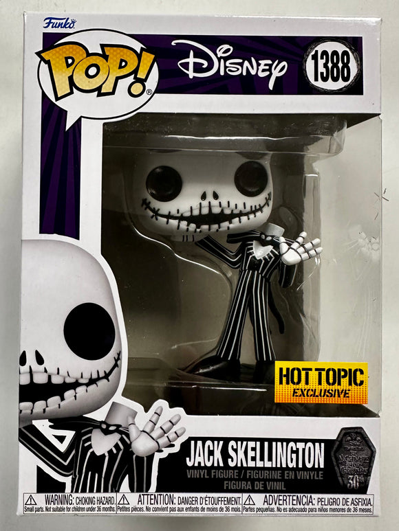 Funko Pop! Disney Jack Skellington Holding Head #1388 Nightmare Christmas 2023