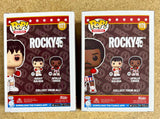 Funko Pop! Movies Rocky Balboa #1177 & Apollo Creed #1178 45th Anniversary Set Of 2