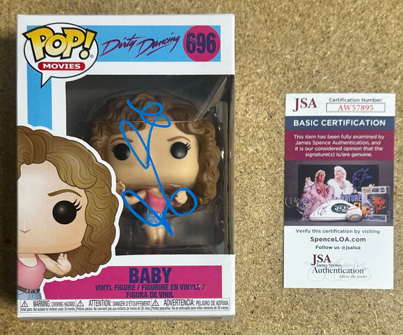 Jennifer Grey Signed Baby Vaulted 2018 Dirty Dancing Funko Pop! #696 With JSA COA