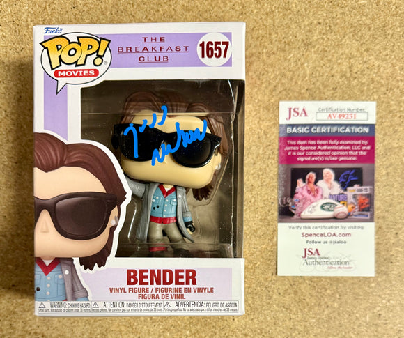 Judd Nelson Signed John Bender Breakfast Club Funko Pop! #1657 With JSA COA