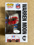 Warren Moon Signed NFL Houston Oilers Funko Pop! #263 With JSA COA