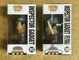 Funko Pop! Animation Inspector Gadget W/ Magnifying Glass & (Flying) Set Of 2