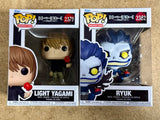 Funko Pop! Animation Light Yagami & Ryuk #2379 2382 Death Note 2026 Set Of 2