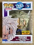 Funko Pop! Animation Yusuke #877 Yu Yu Hakusho 2020 Vaulted Hot Topic Exclusive