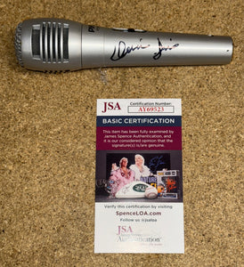 Pittsburgh Musician Donnie Iris “King Cool” Signed Microphone With JSA COA