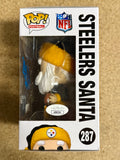 Casey Hampton Signed NFL Pittsburgh Steelers Santa Funko Pop! #287 With JSA COA