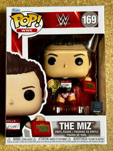 Funko Pop! WWE The Miz With WWE Championship Belt & MITB Briefcase #169 2024